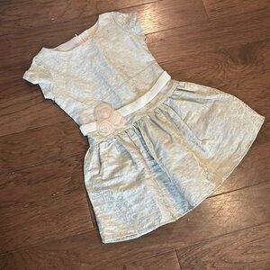 American Girl gold party dress  Size 7